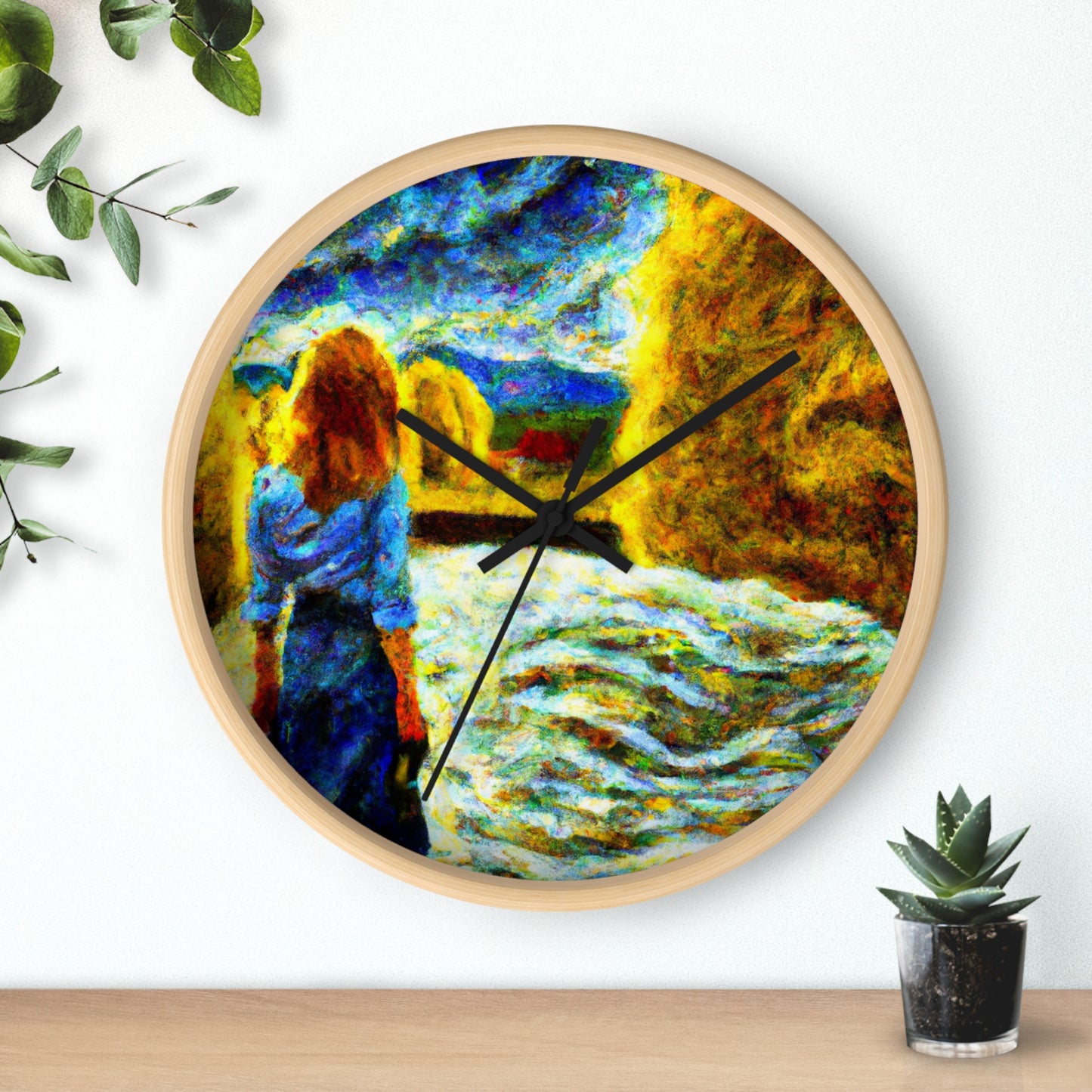 "Along the Riverbanks of Sorrows" - The Alien Wall Clock