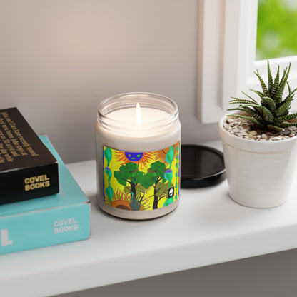 "Collision of Nature's Beauty" - The Alien Eco-friendly Soy Candle