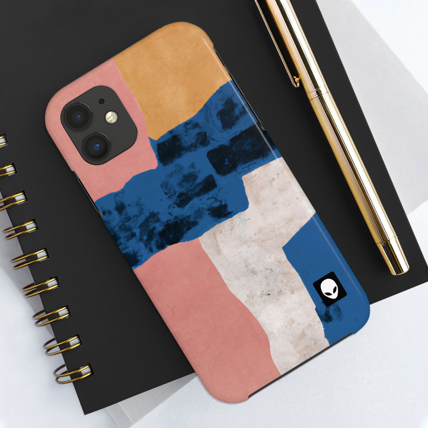 "Interacción de luces y sombras: un collage abstracto" - The Alien Tough Phone Cases