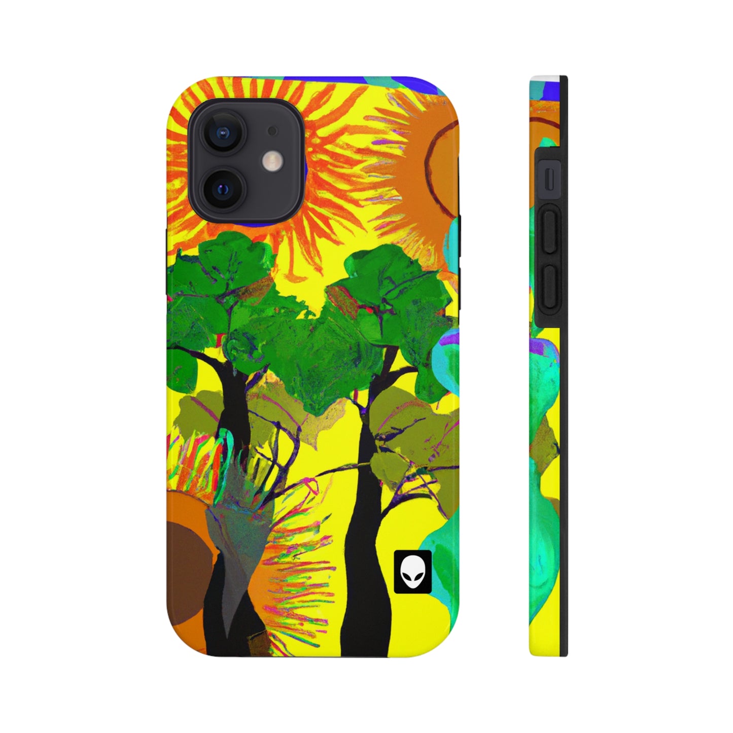 "Colisión de la belleza de la naturaleza": The Alien Tough Phone Cases