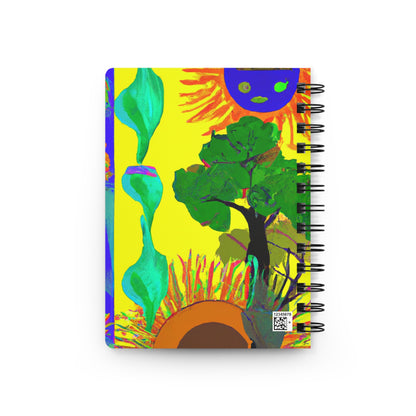 "Colisión de la belleza de la naturaleza" - The Alien Spiral Bound Journal