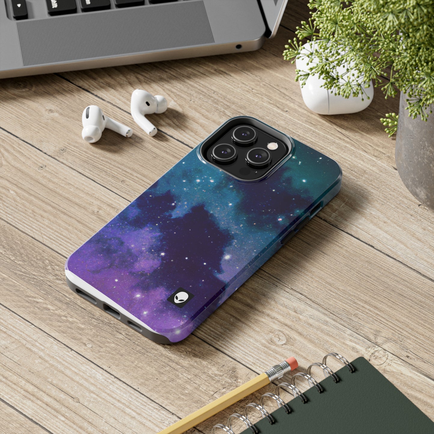 "Midnight Celestial Symphony" - The Alien Tough Phone Cases