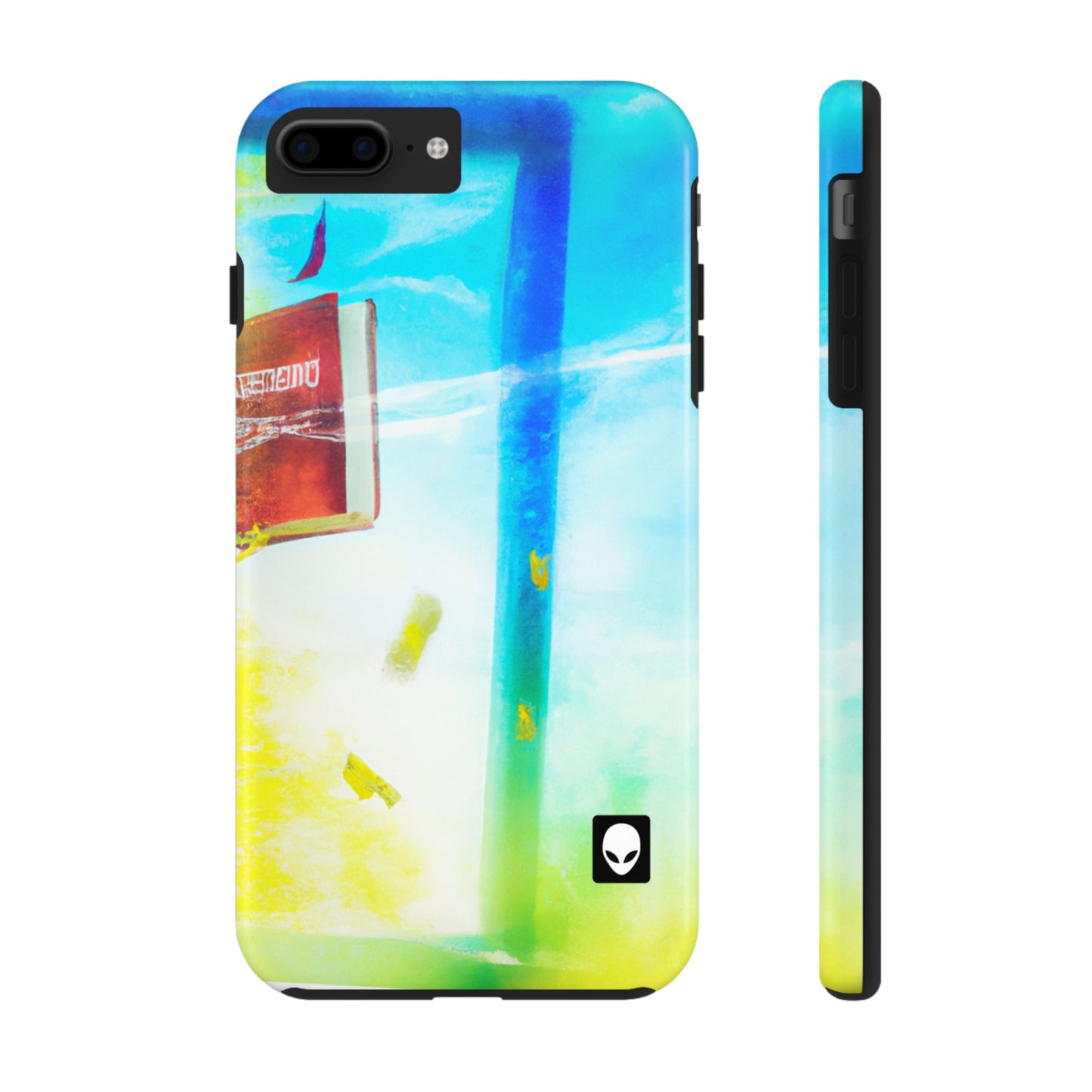 „Meine Welt durch Kunst erkunden: Erinnerungen an besuchte Orte festhalten“ – The Alien Tough Phone Cases