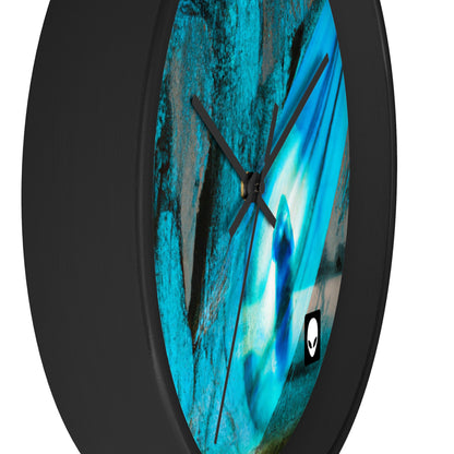 "Dreamscape: Exploring the Inner Realm" - The Alien Wall Clock