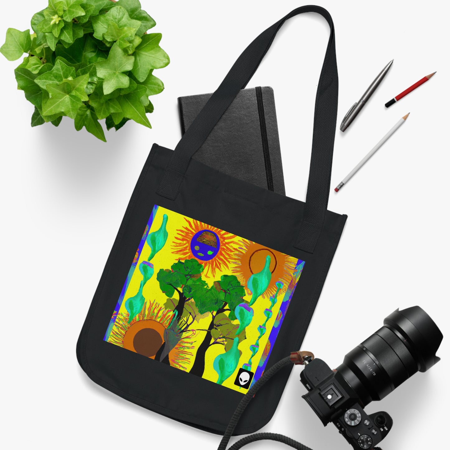 "Collision of Nature's Beauty" - The Alien Eco-friendly Tote Bag