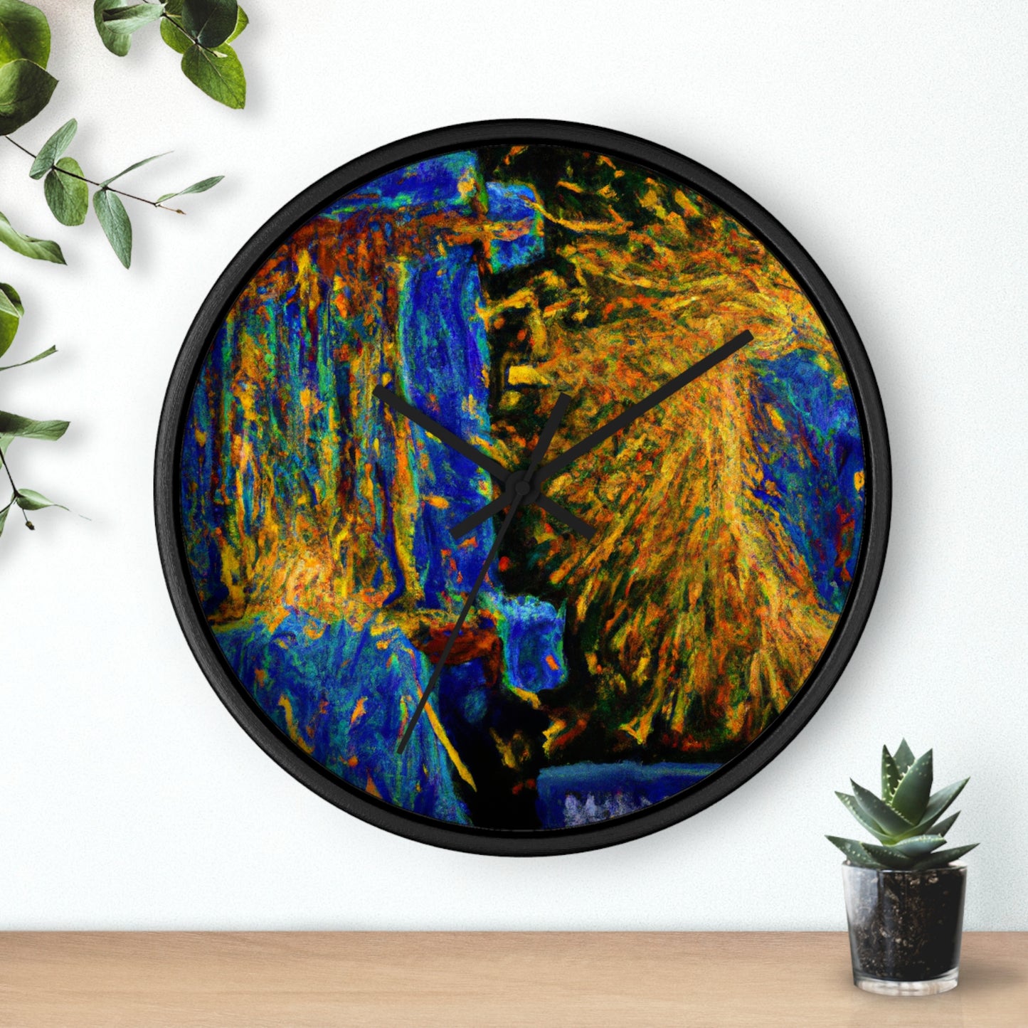 "Attraction Ignited" - The Alien Wall Clock