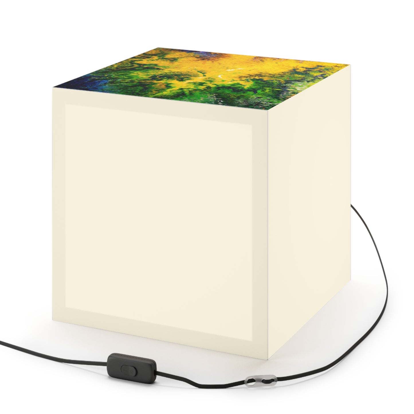 "Exploring Colorful Textures" - The Alien Light Cube Lamp