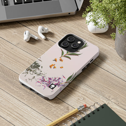 „Die Palette der Natur erkunden: Ein Experiment in der abstrakten Kunst“ – The Alien Tough Phone Cases