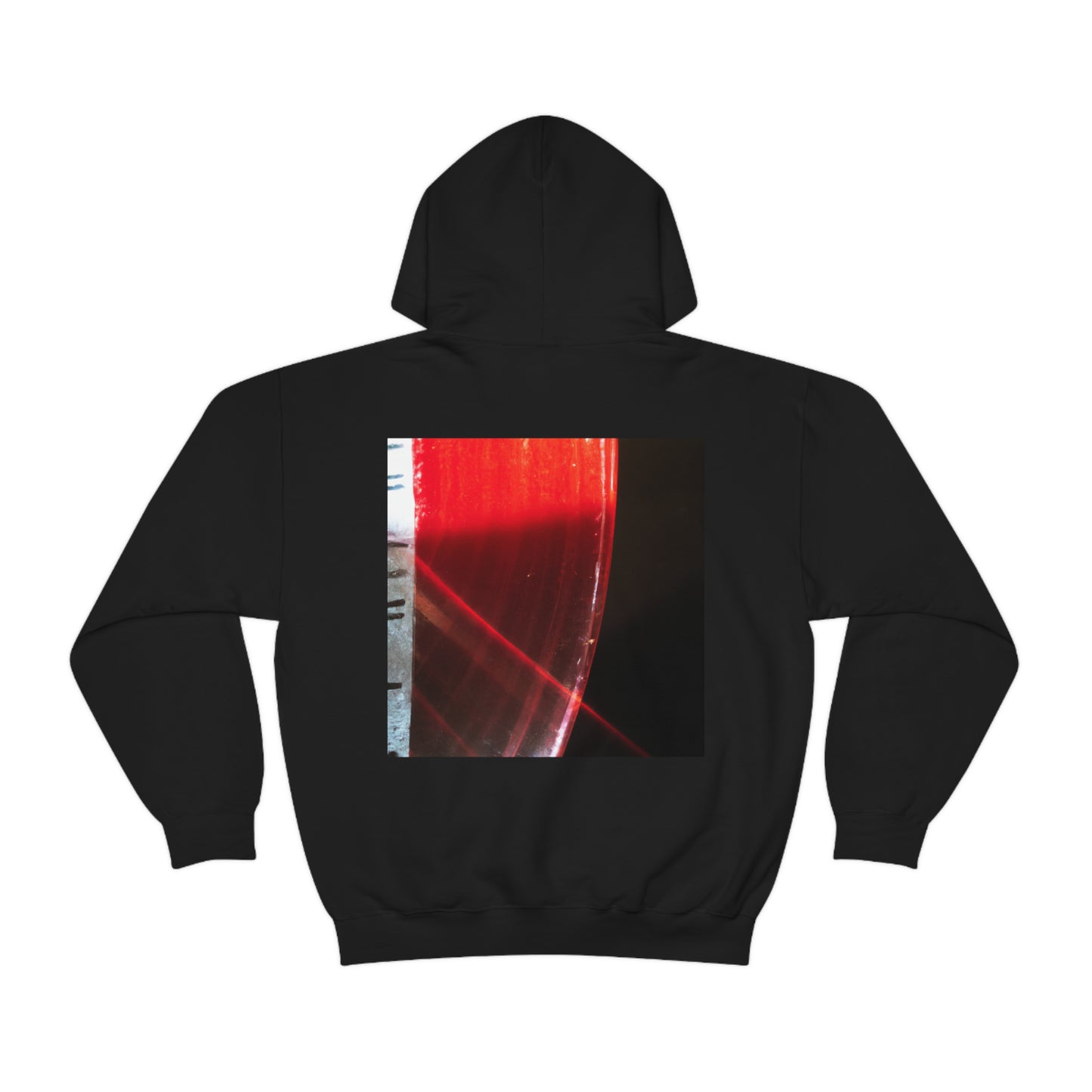 „Erleuchtende Reflexion: Licht und Schatten in der abstrakten Kunst“ – The Alien Unisex Hoodie