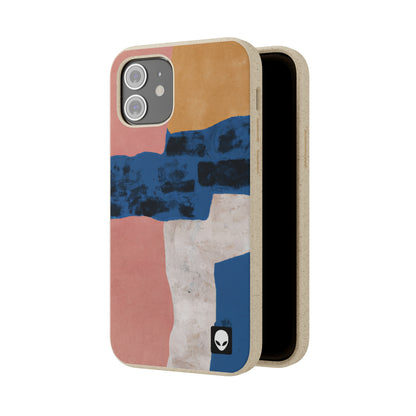 „Zusammenspiel von Licht und Schatten: Eine abstrakte Collage“ – The Alien Eco-Friendly Cases