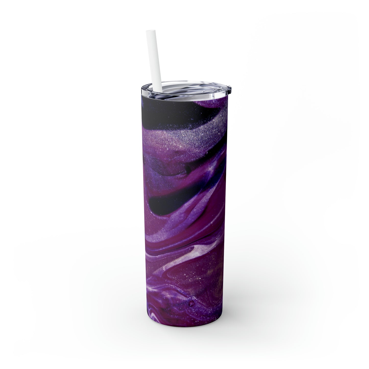 Palette Possibilities - The Alien Maars® Skinny Tumbler with Straw 20oz