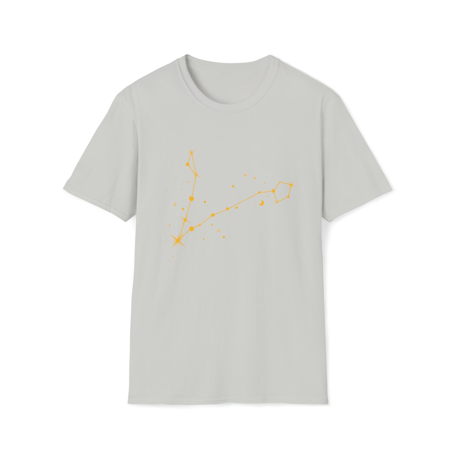 Constelación de estrellas de Piscis - La camiseta alienígena unisex Softstyle