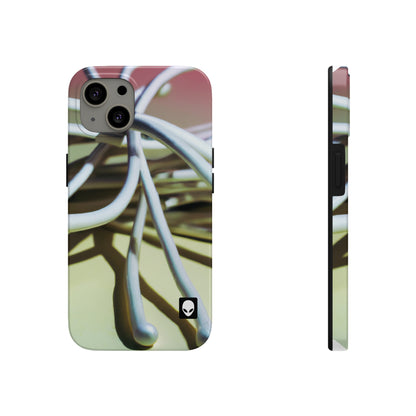 "Abstract Artistry: Constructing Emotion from Common Objects" - The Alien Tough Phone Cases