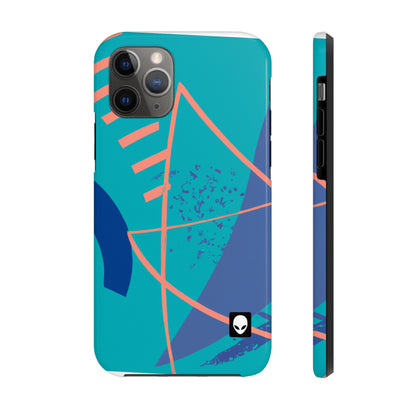 Geometrische Kunst: Eine Erforschung von Farbe und Form – The Alien Tough Phone Cases