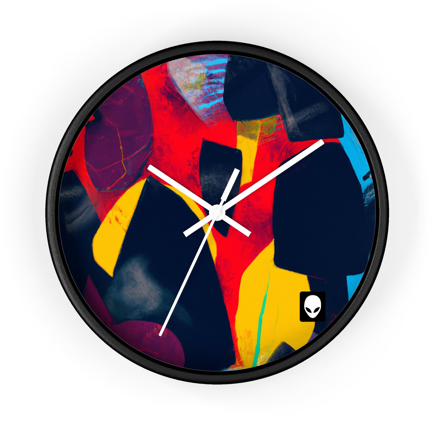 "A Mosaic of Emotion" - The Alien Wall Clock