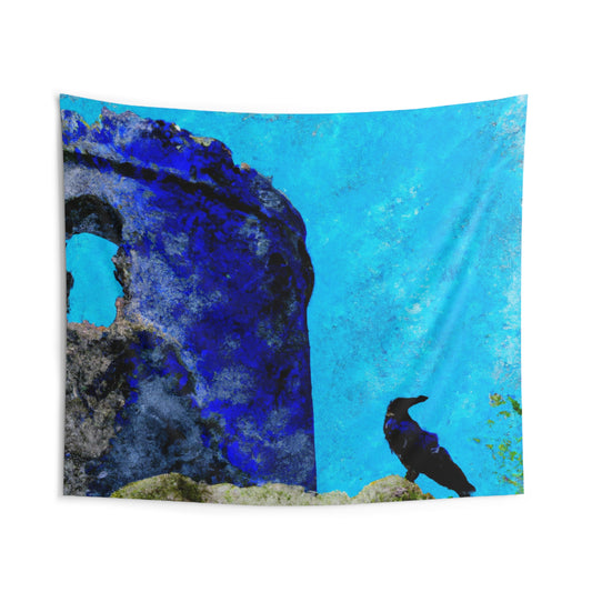 "Crow's Perch on a Waning Tower" - The Alien Wall Tapestries