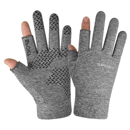 Guantes de dedo completo antideslizantes de ciclismo impermeables cálidos de terciopelo impermeables a prueba de viento