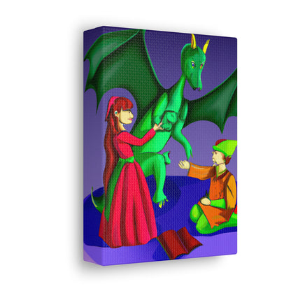 of kids search an old abandoned castle

The Witch's Dragon Pact - The Alien Canva