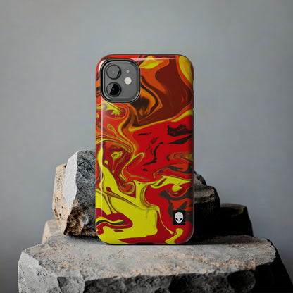 "Abstract Energy in Motion" - The Alien Tough Phone Cases