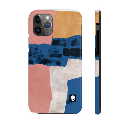 "Interacción de luces y sombras: un collage abstracto" - The Alien Tough Phone Cases