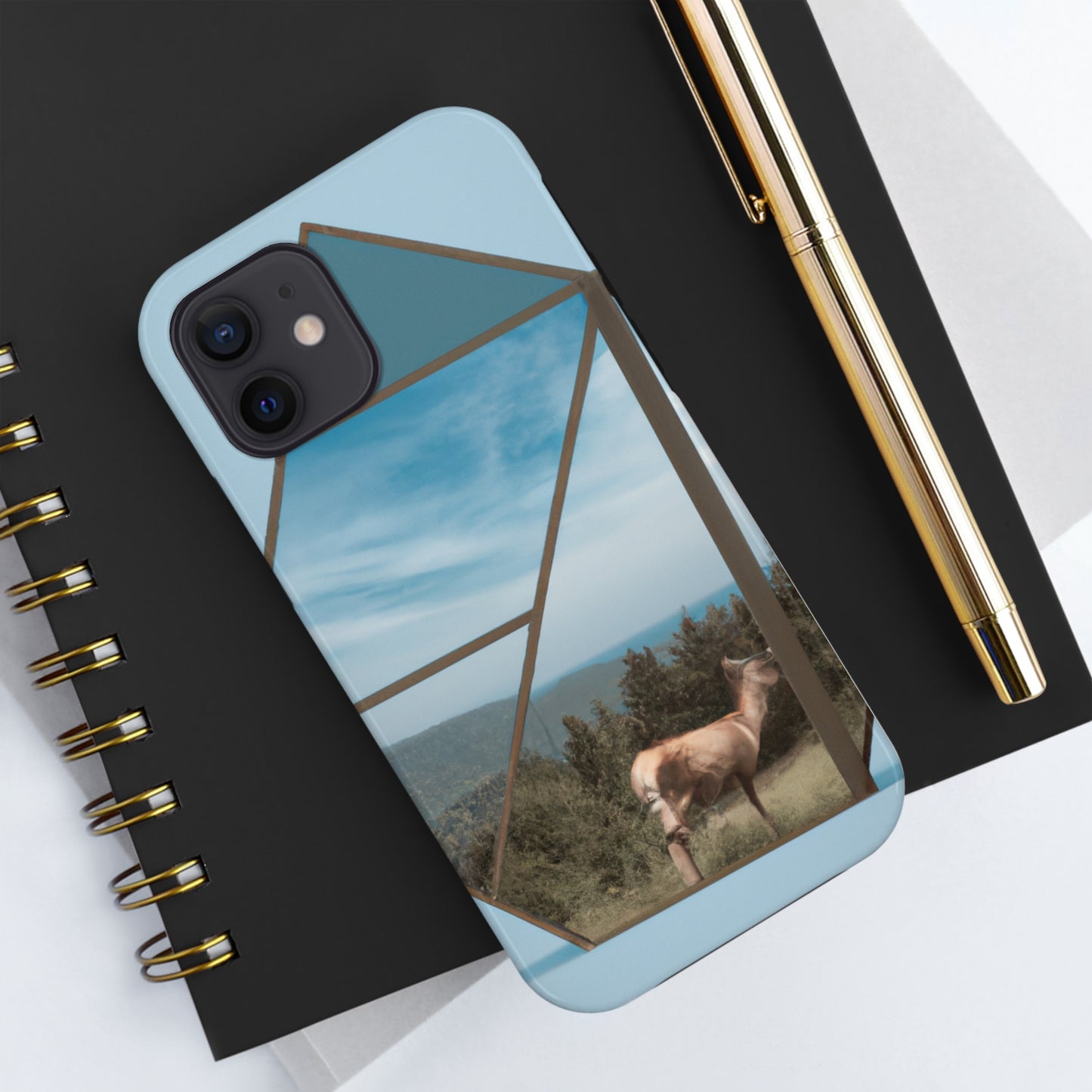 "Paisajes oníricos: un collage de arte cotidiano" - The Alien Tough Phone Cases