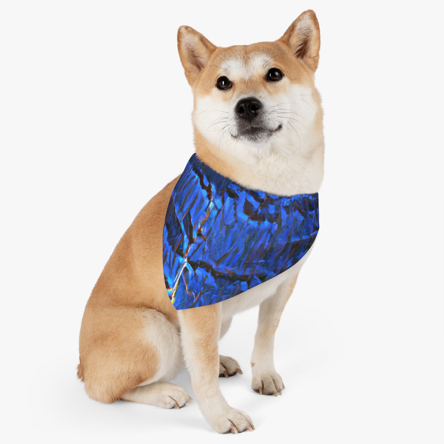 "Electric Splits in the Heavens" - The Alien Pet Bandana Collar