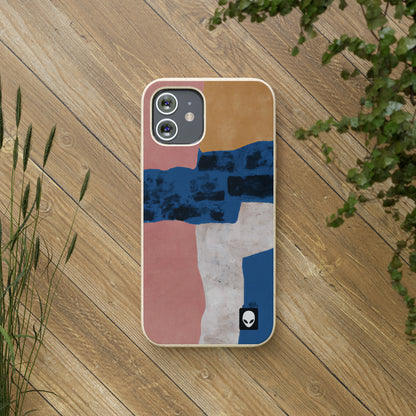 „Zusammenspiel von Licht und Schatten: Eine abstrakte Collage“ – The Alien Eco-Friendly Cases