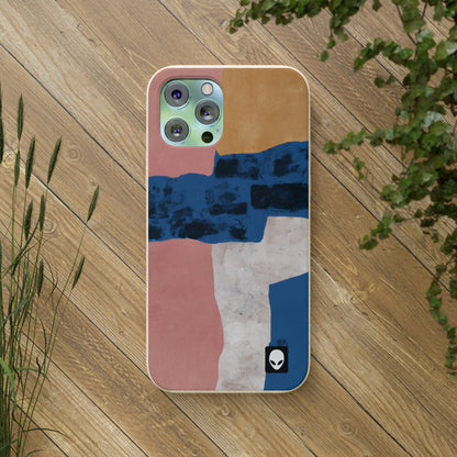 „Zusammenspiel von Licht und Schatten: Eine abstrakte Collage“ – The Alien Eco-Friendly Cases