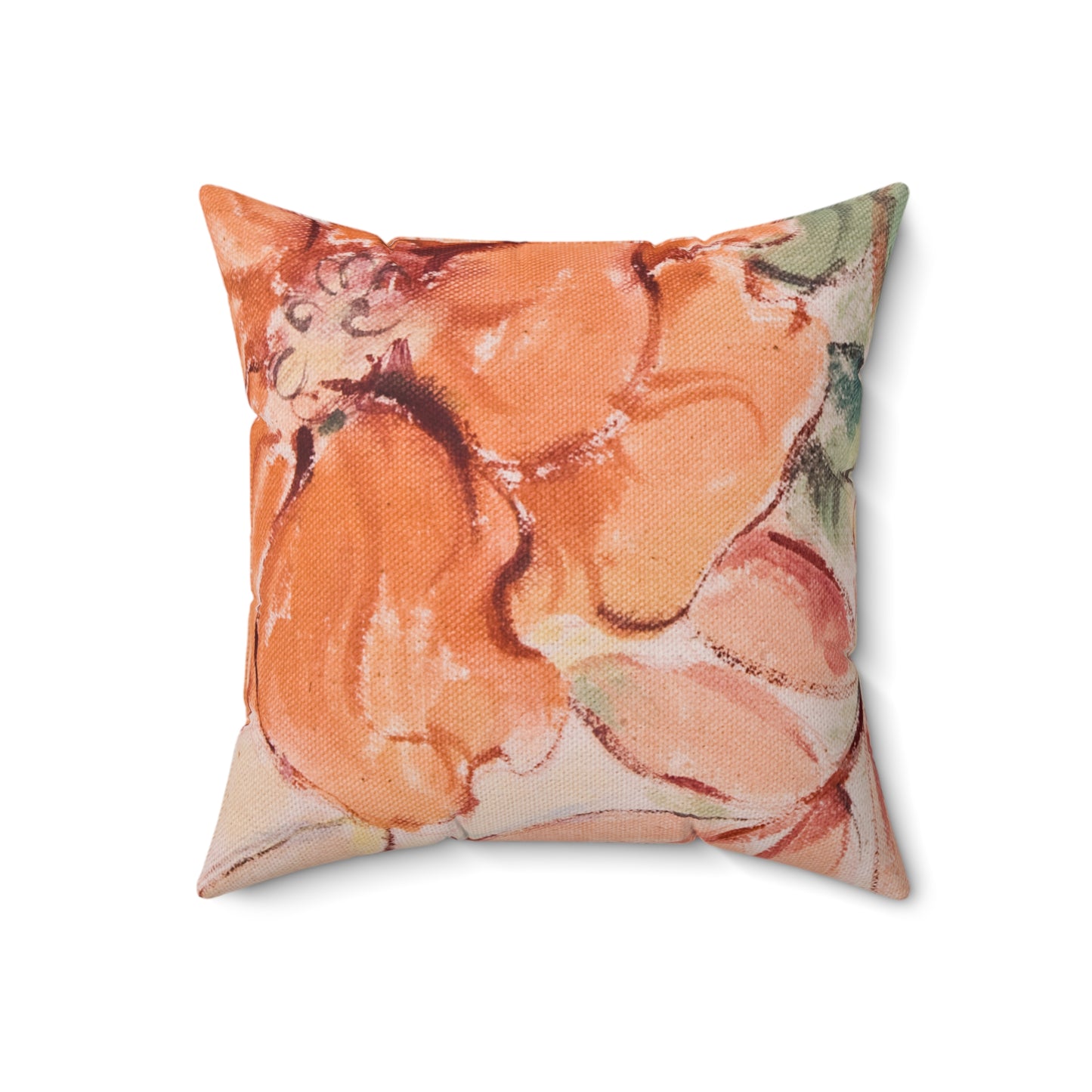 Pencil Portraits - The Alien Spun Polyester Square Pillow