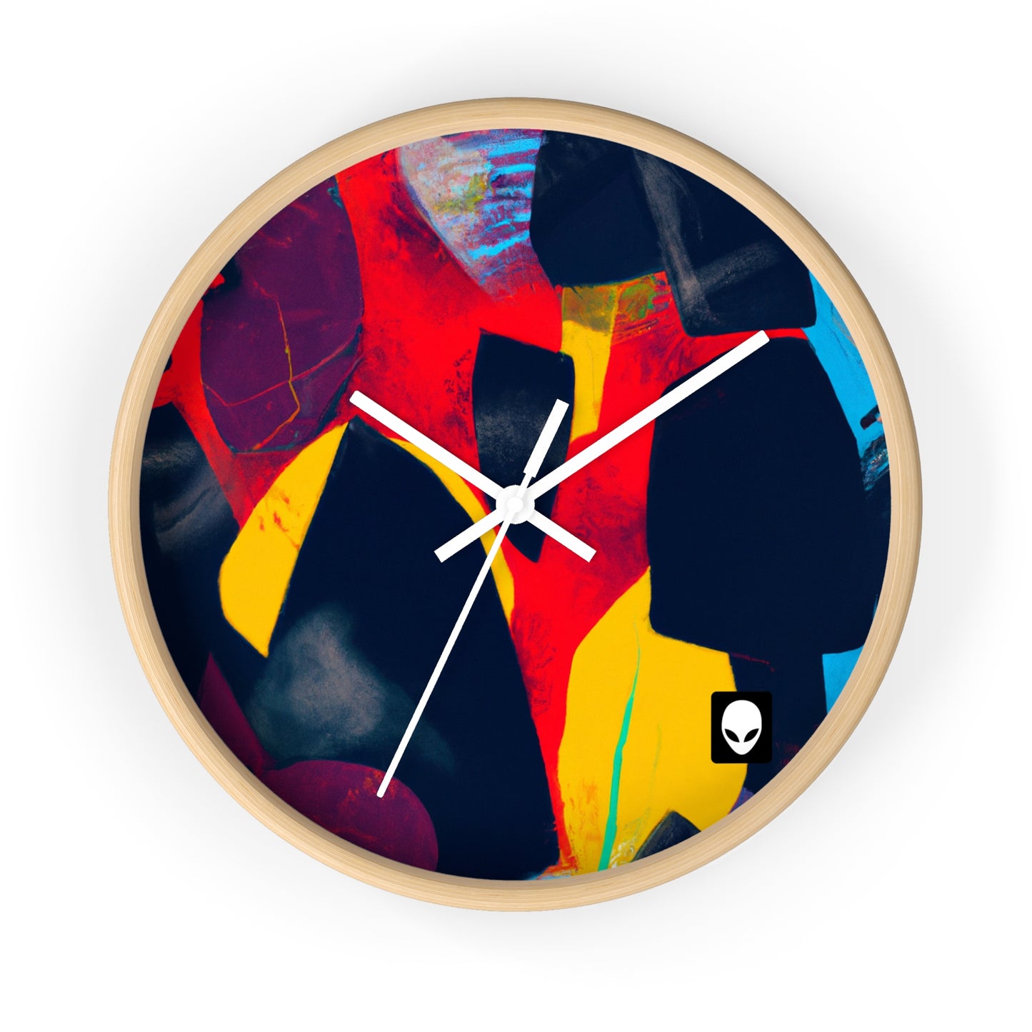 "A Mosaic of Emotion" - The Alien Wall Clock