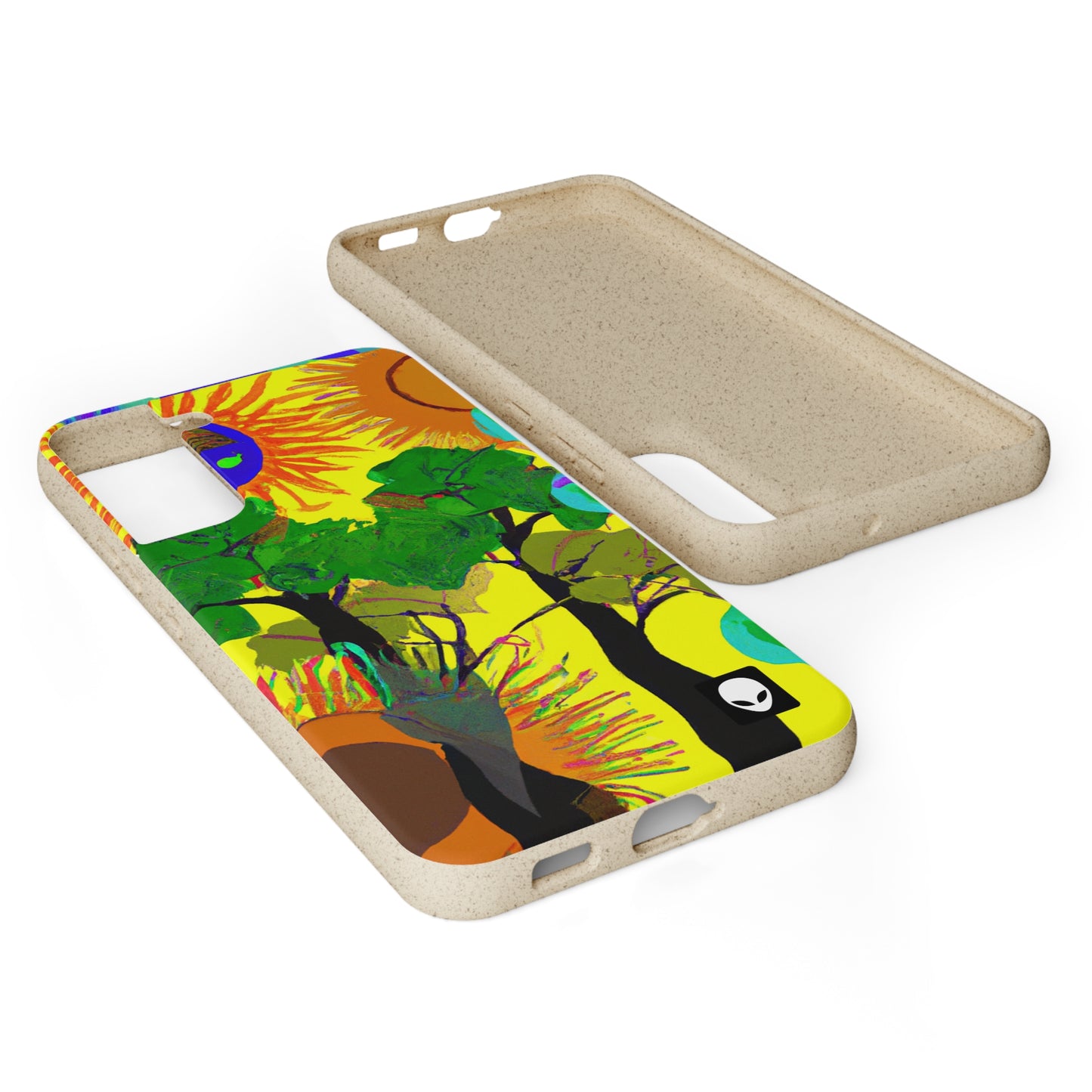 "Collision of Nature's Beauty" - The Alien Eco-friendly Cases