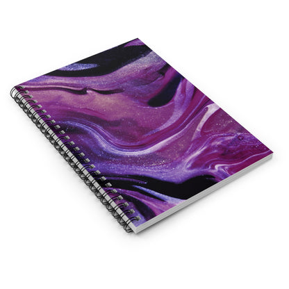 Palette Possibilities - The Alien Spiral Notebook (Ruled Line)