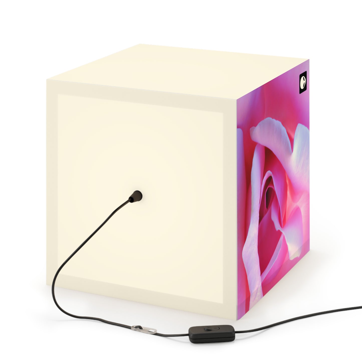 „Blissful Blooms: Die zarte Schönheit der Natur“ – Die Alien Light Cube Lampe