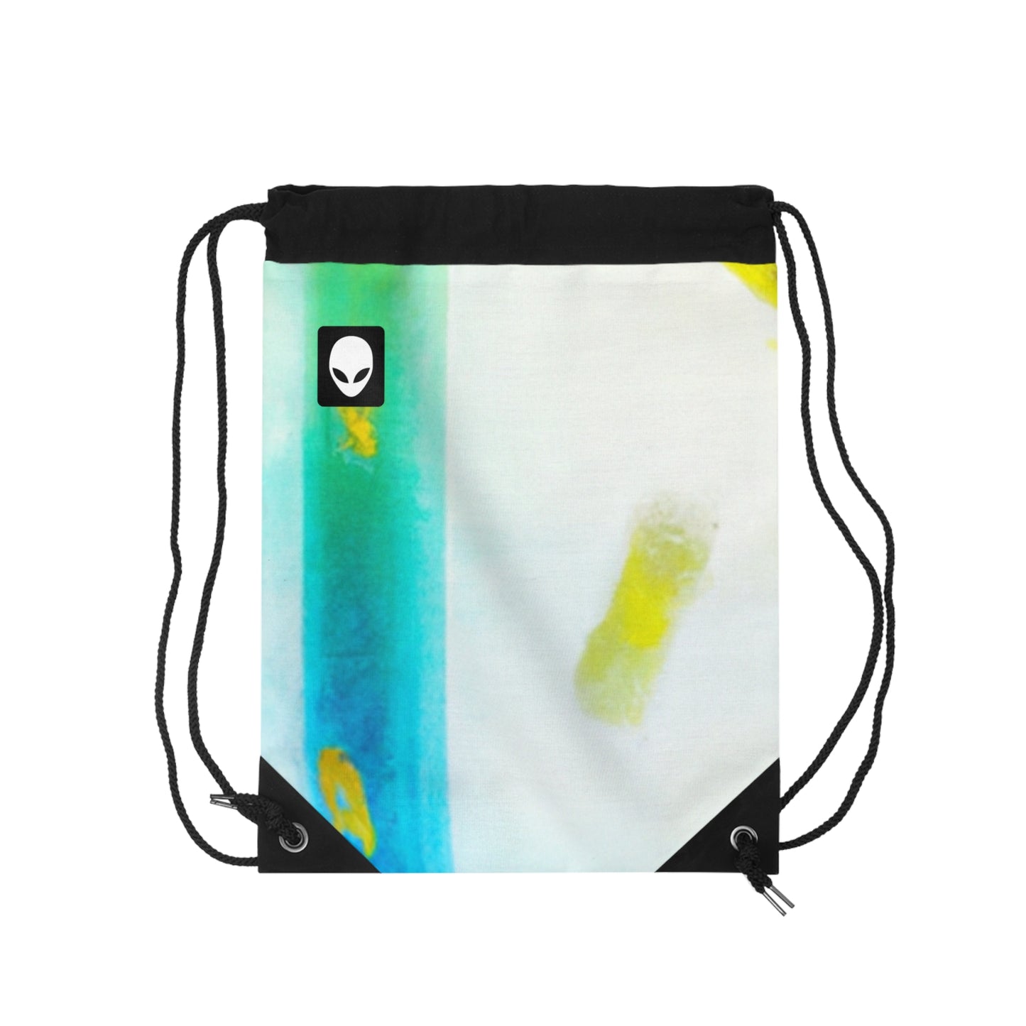 "Exploring My World through Art: Capturing the Memories of Places Visited"- The Alien Drawstring Bag