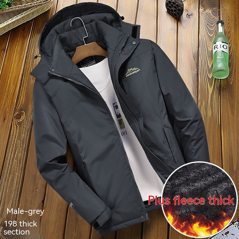 Outdoor Thickened Warm Men's Assault Jacket