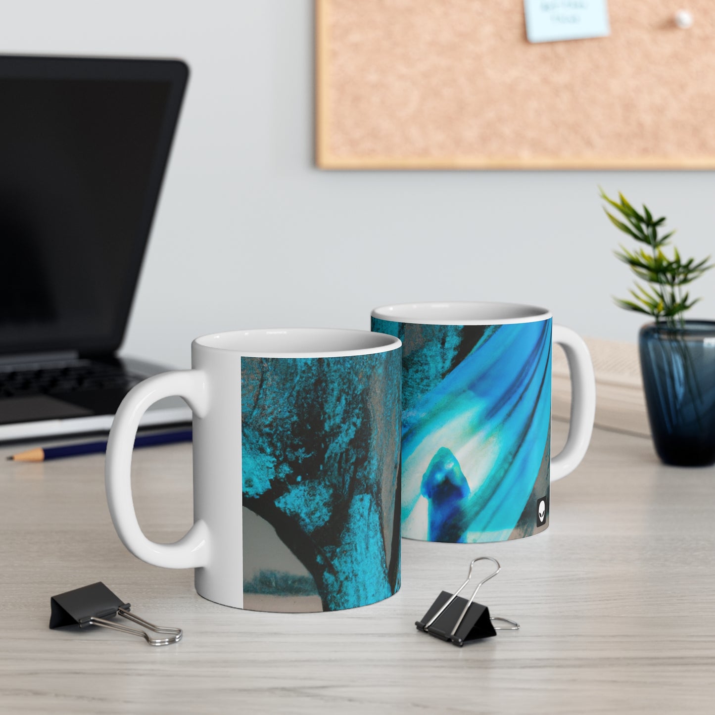 "Dreamscape: Exploring the Inner Realm" - The Alien Ceramic Mug 11 oz