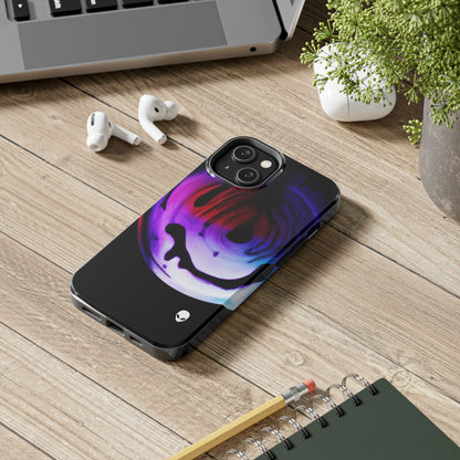 "Exploring Contrasts: A Colorful Dance of Luminance and Chromatic Aberration" - The Alien Tough Phone Cases