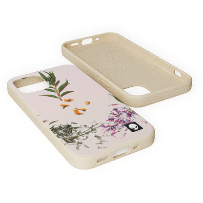 "Exploring Nature's Palette: An Experiment in Abstract Art" - The Alien Eco-friendly Cases