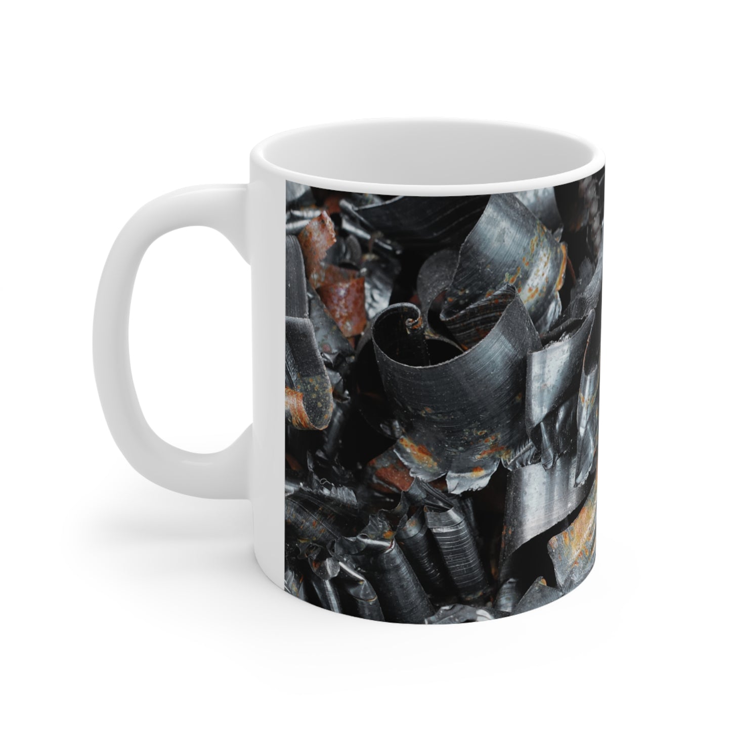 Rustic Reflections - The Alien Ceramic Mug 11oz