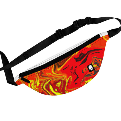 "Abstract Energy in Motion"- The Alien Fanny Pack