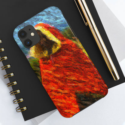 The Tattered Red Cloaked Stranger - The Alien Tough Phone Cases