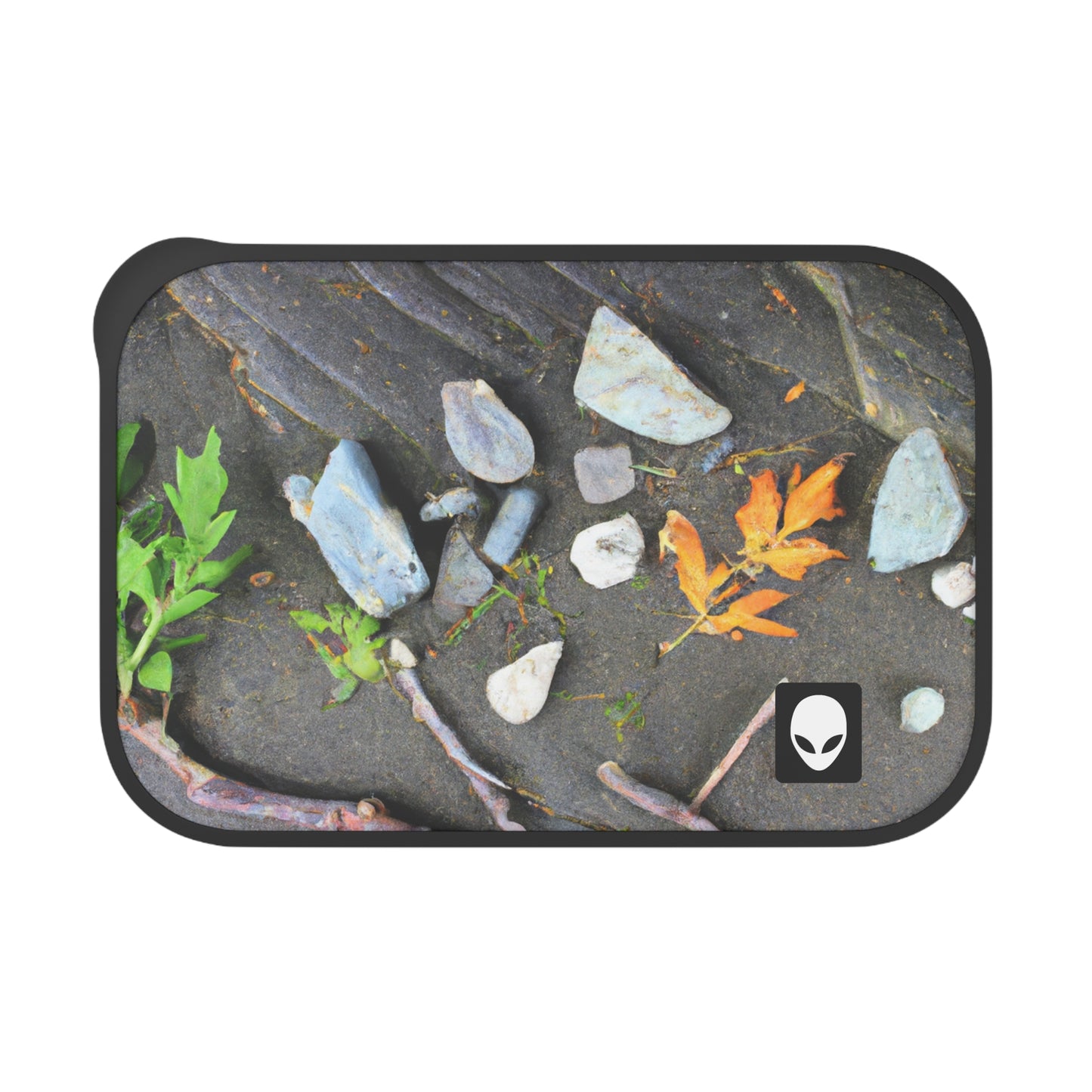 "Elements of Nature: Crafting a Creative Landscape" - The Alien Eco-friendly PLA Bento Box with Band and Utensils