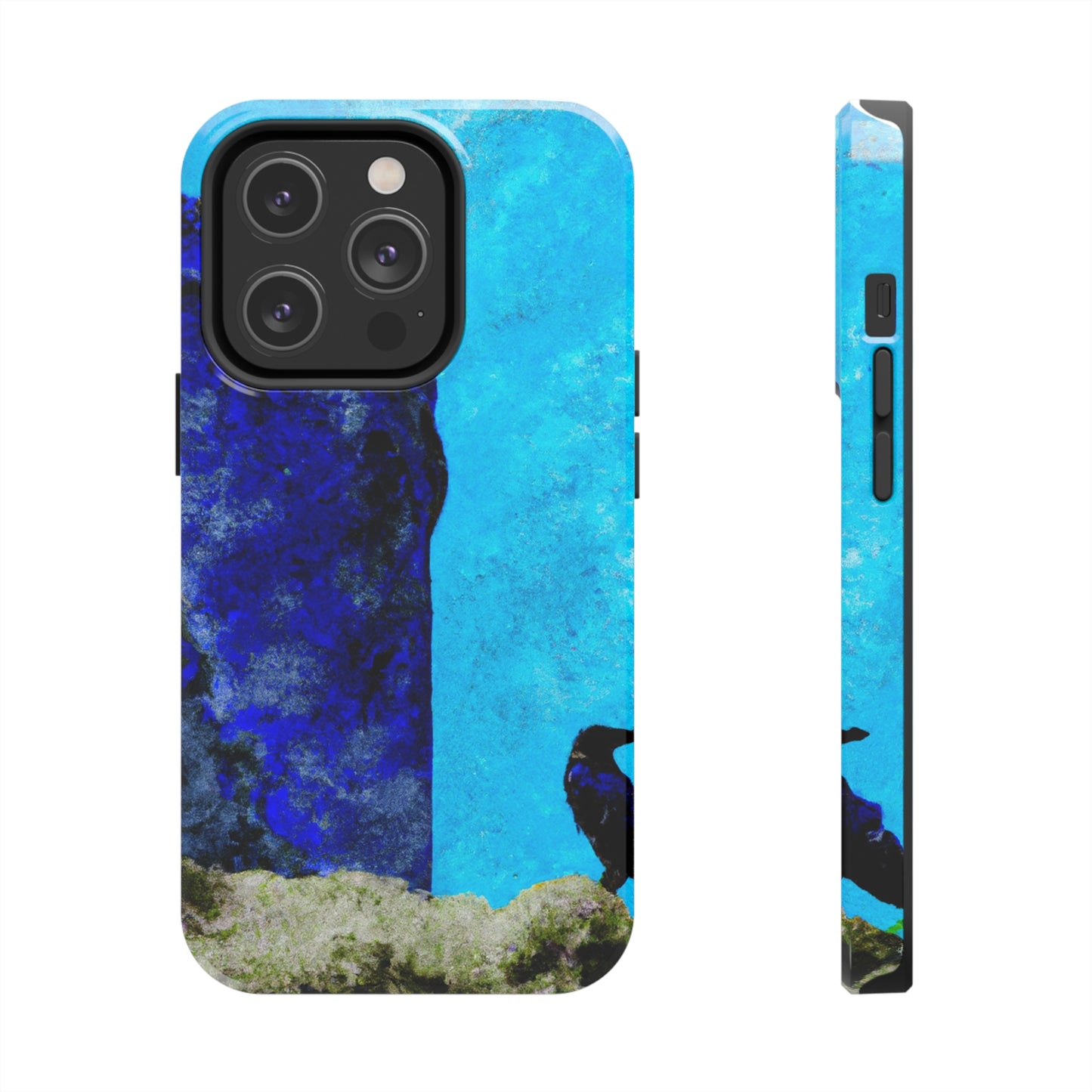 "La percha del cuervo en una torre menguante" - The Alien Tough Phone Cases