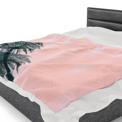 "A Nature-Lover's Ode: Capturing the Splendor of the Wild" - The Alien Velveteen Plush Blanket