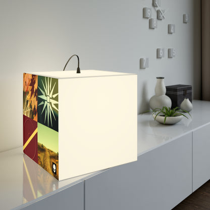 "A Reflection of My Journey: A Collage of Growth and Transformation" - The Alien Light Cube Lamp