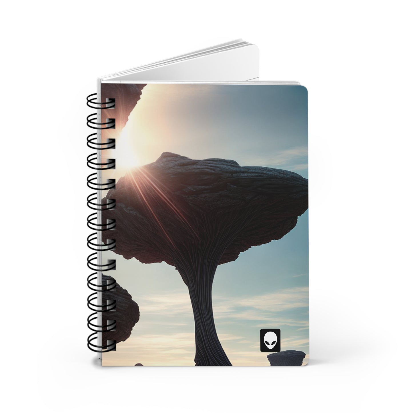 "Alien Landscape Odyssey" - The Alien Spiral Bound Journal