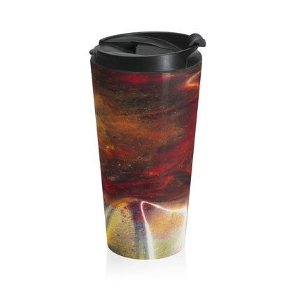 Titanium Tapestry - The Alien Stainless Steel Travel Mug