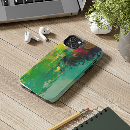 "A Lazy Summer's Day: An Abstract Ode" - The Alien Tough Phone Cases