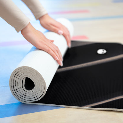 "Light and Dark Interplay: Exploring the Creative Shapes and Textures of Shadow and Light" - The Alien Yoga Mat