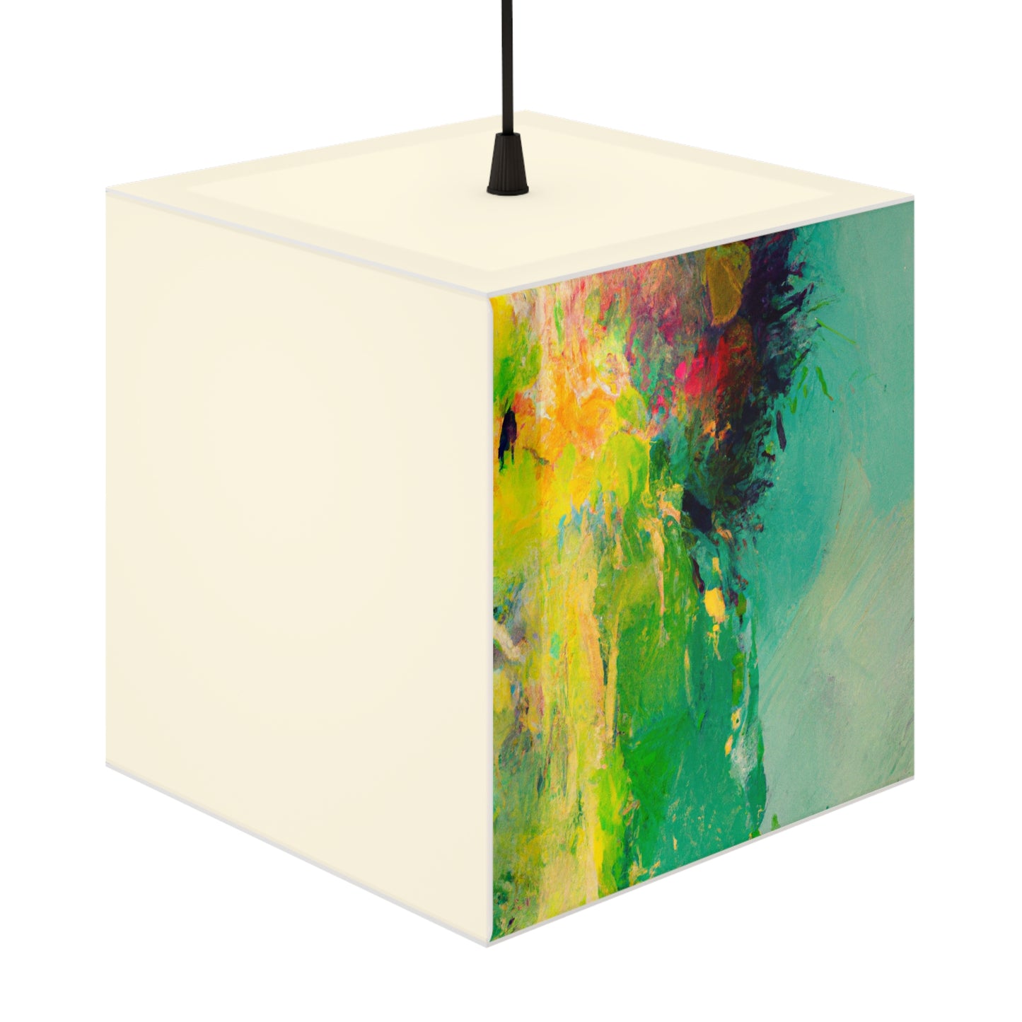 "A Lazy Summer's Day: An Abstract Ode" - The Alien Light Cube Lamp